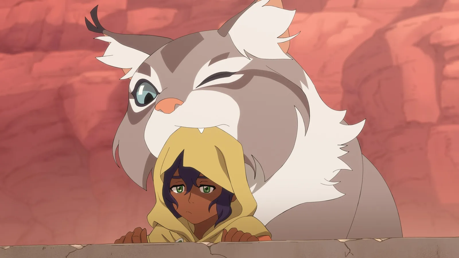 Cena oficial do primeiro episódio de Avatar: Os Sete Refúgios